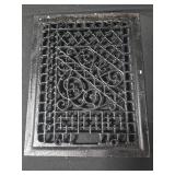 Cast Iron Floor Grate 11"×14" Decorative Registe