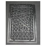 Decorative Cast Iron Floor Grate Register