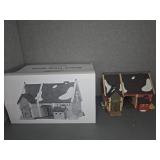 Heritage Village Butter Tub Barn Porcelain