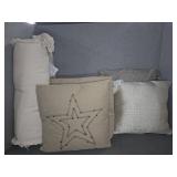 Four 18x18 Decorative Throw Pillows