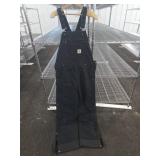 Carhartt Black Insulated Bib Overalls