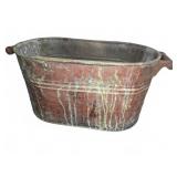Large Oval Copper Tub
