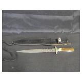 United Stainless Steel Double Edged Knife