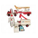 Fisher-Price Rescue Trucks and Rocket Toy Lot