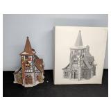 Dept 56 Heritage Village Old Michaelchurch w/ Box