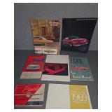 Classic Car Manuals and Brochures 1957-86
