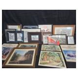 Art Prints and Framed Pictures Assorted