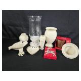 Lenox Porcelain and Glass Decor Lot