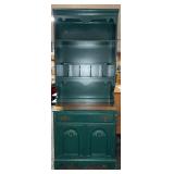 Stanley Furniture Green Hutch 30x18x76 Inches
