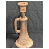 Antique L&BC Metal Screw Jack 11x10