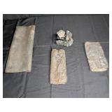 Scrap and Sheet Lead Pieces