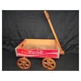 Wooden Coca-Cola Wagon