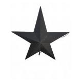 Large Metal Star Wall Decor With String Lights