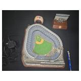Yankees Stadium Model, Rawlings Signed Ball, Pen