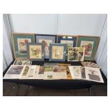 Framed and Loose Vintage Advertising