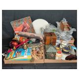Home Decor, Plates, Baskets, Candles