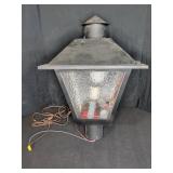 Outdoor Electric Street Lamp With Power Meter