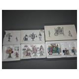 Heritage Village Porcelain Figurines Lot of 3 Sets