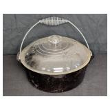 Lodge Cast Iron Dutch Oven With Glass Lid