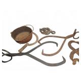 Antique Iron Farm Tools