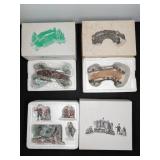 Dept 56 Heritage Village Bridges, Figures