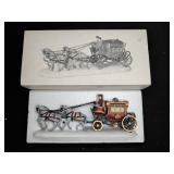 Heritage Village Royal Coach Porcelain Figurine