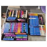 Box Lot Blank And Pre-Recorded VHS Tapes Sony TDK