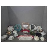 Porcelain and Glass Tableware Lot