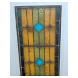 Lead Glass Stained Glass Window Panel