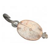 Wood and Iron Pulley