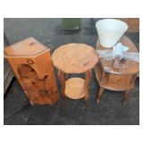 Wood Side Tables and End Table