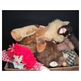 Stuffed Animals and Rag Dolls