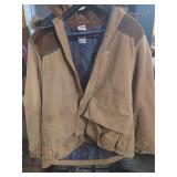 Carhartt Canvas and Corduroy Lined Work Jacket, L