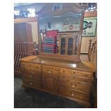 Jamestown Sterling Oak Dresser With Mirror