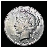 1927-D Peace Silver Dollar