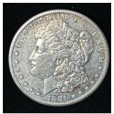 1881-S Morgan Silver Dollar