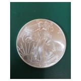 2002 American Silver Eagle 1 oz Fine Silver