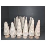Carved Wood Trees