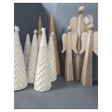 Twine and Wooden Christmas Decor