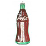 Coca-Cola Bottle Shaped Metal Thermometer
