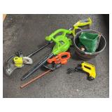 Yard Tools Lot Ryobi Trimmer Black+Decker