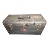 Craftsman Metal Toolbox With Assorted Hand Tools