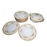 Noritake China Topaze Pattern