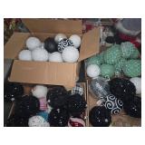 Decorative Christmas Ornaments Lot