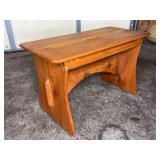 Handmade Wood Bench 30x15x18 Inches