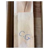 (12) Boards 4/4' Birch Lumber
