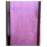 (6) Boards 4/4' Purple Heart Lumber