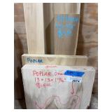 (5) Pieces Mixed Poplar Lumber
