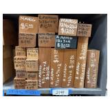 (20) African Mahogany Blanks