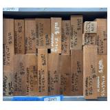 (19) African Mahogany Blanks/Boards